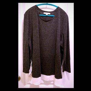 LOFT PLUS size lightweight knit top. NEVER WORN